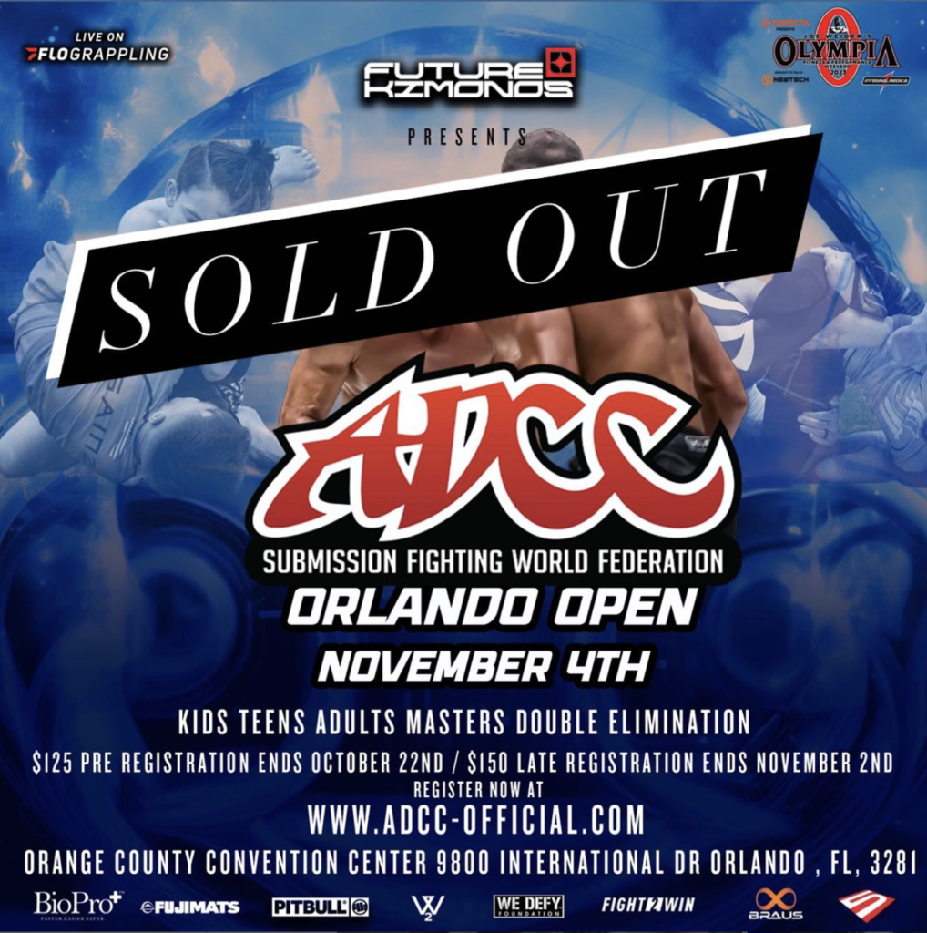 Counting Down to ADCC Orlando Open Competitors Prepare for the Biggest